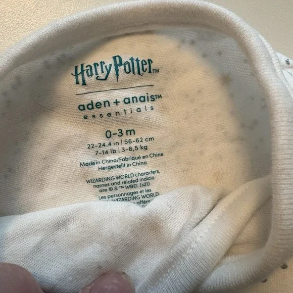 Aden + Anais Limited Edition Harry Potter Easy Swaddle Wraps SET THREE 3 - Picture 8 of 12